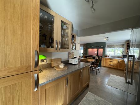 Kitchen by utility room