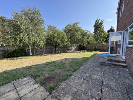 Rear patio