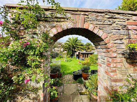 Arch Through To Secret Garden.JPG