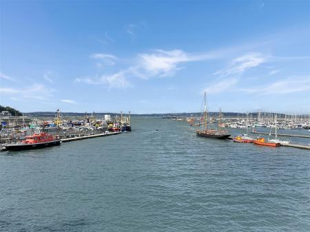 View Up The Main Port Channel.JPG