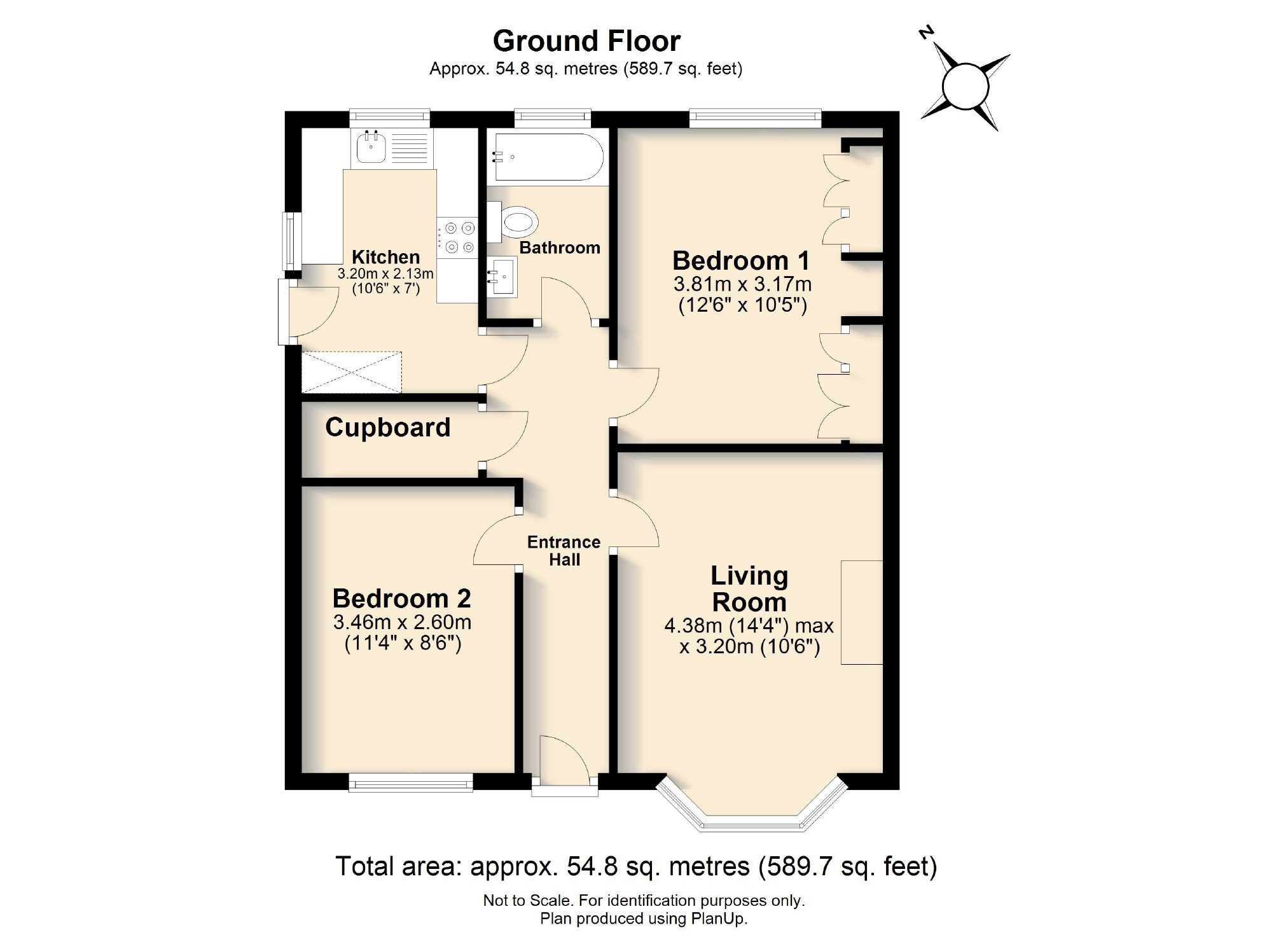 2 bedroom Flat for sale in St Albans