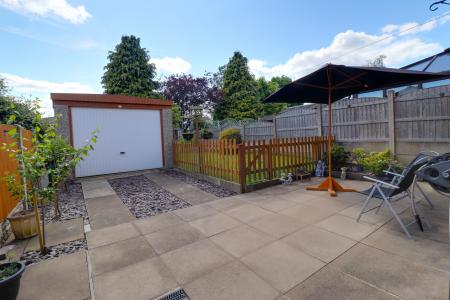 Rear Patio/Driveway