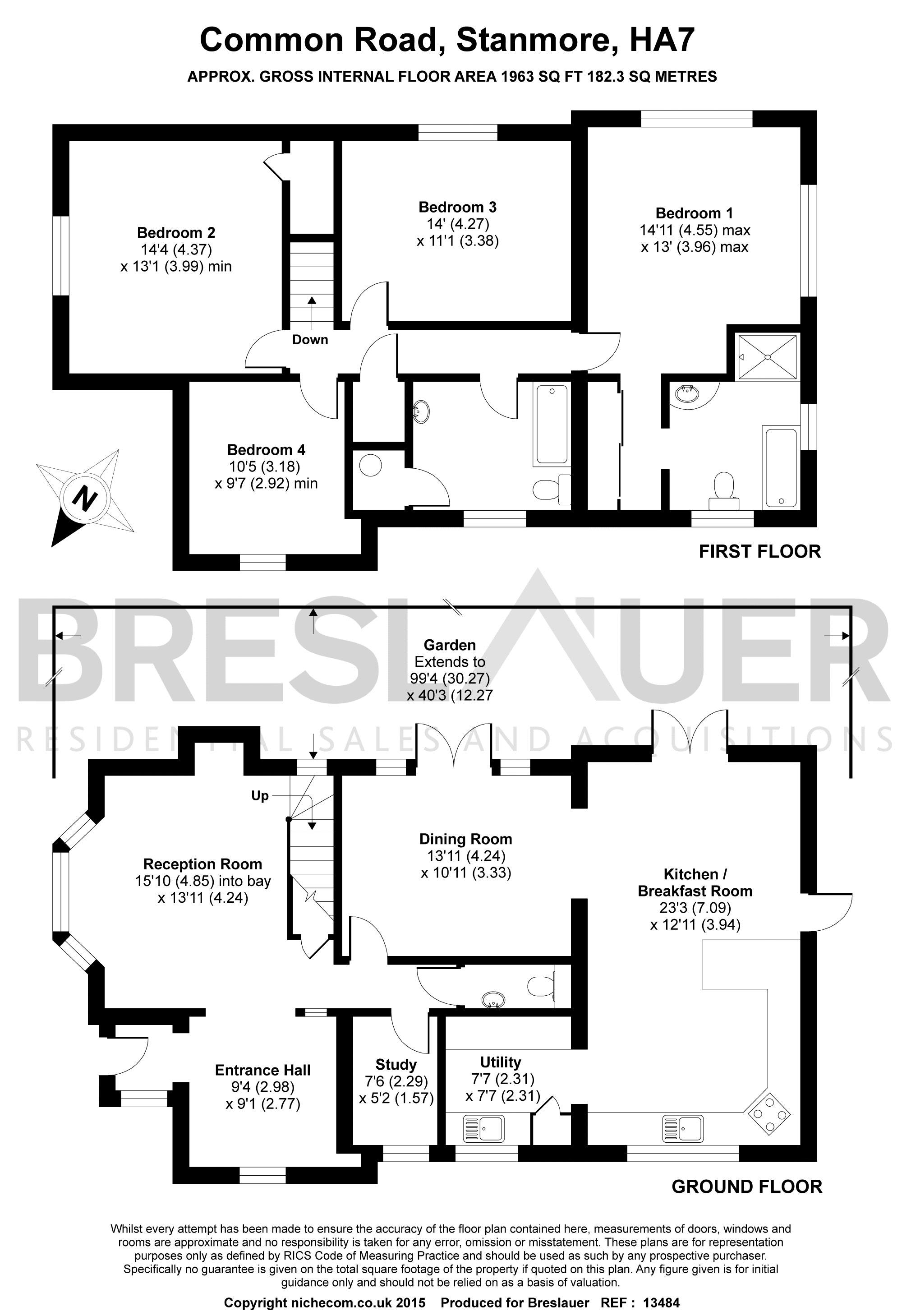 4 bedroom Detached House for sale in Stanmore
