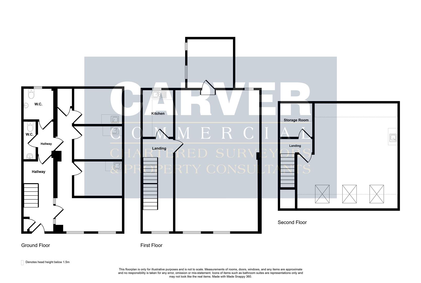 Floorplan for 2 Chancery Lane, Darlington