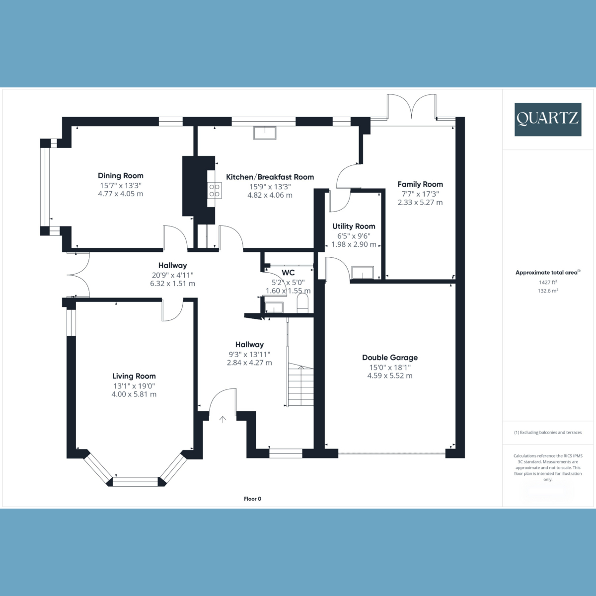 Floorplan for 11 Boulnois Avenue, Poole BH14 9NX