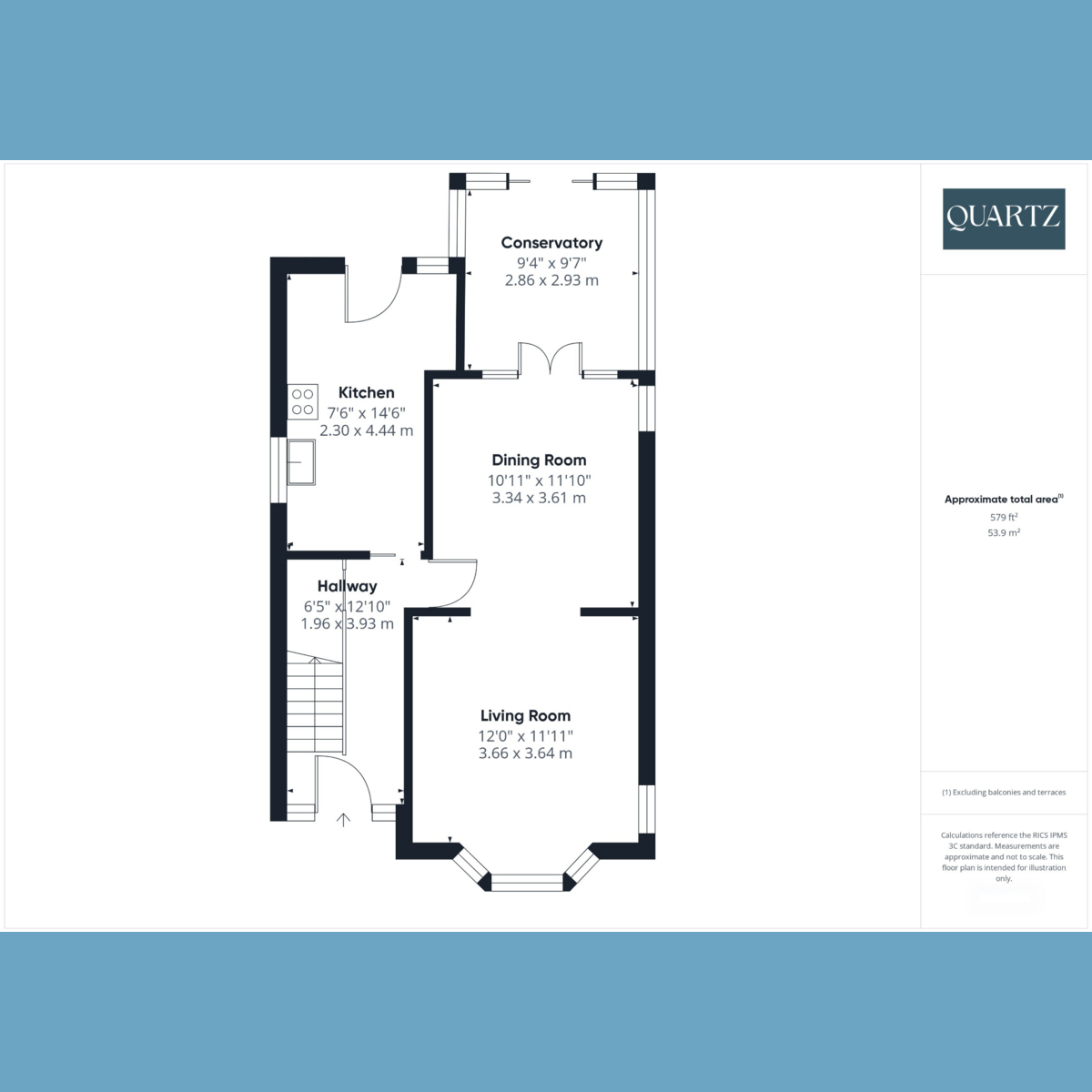 Floorplan for 39 Abbotsbury Road, Broadstone BH18 9DB
