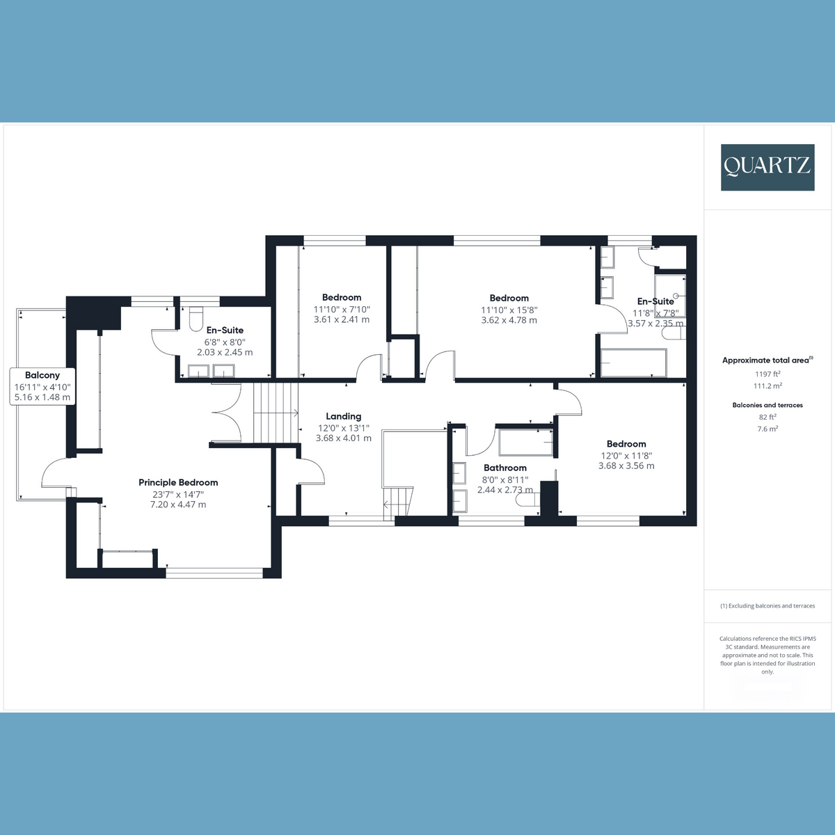 Floorplan for 13 Leven Avenue, Bournemouth BH4 9LH