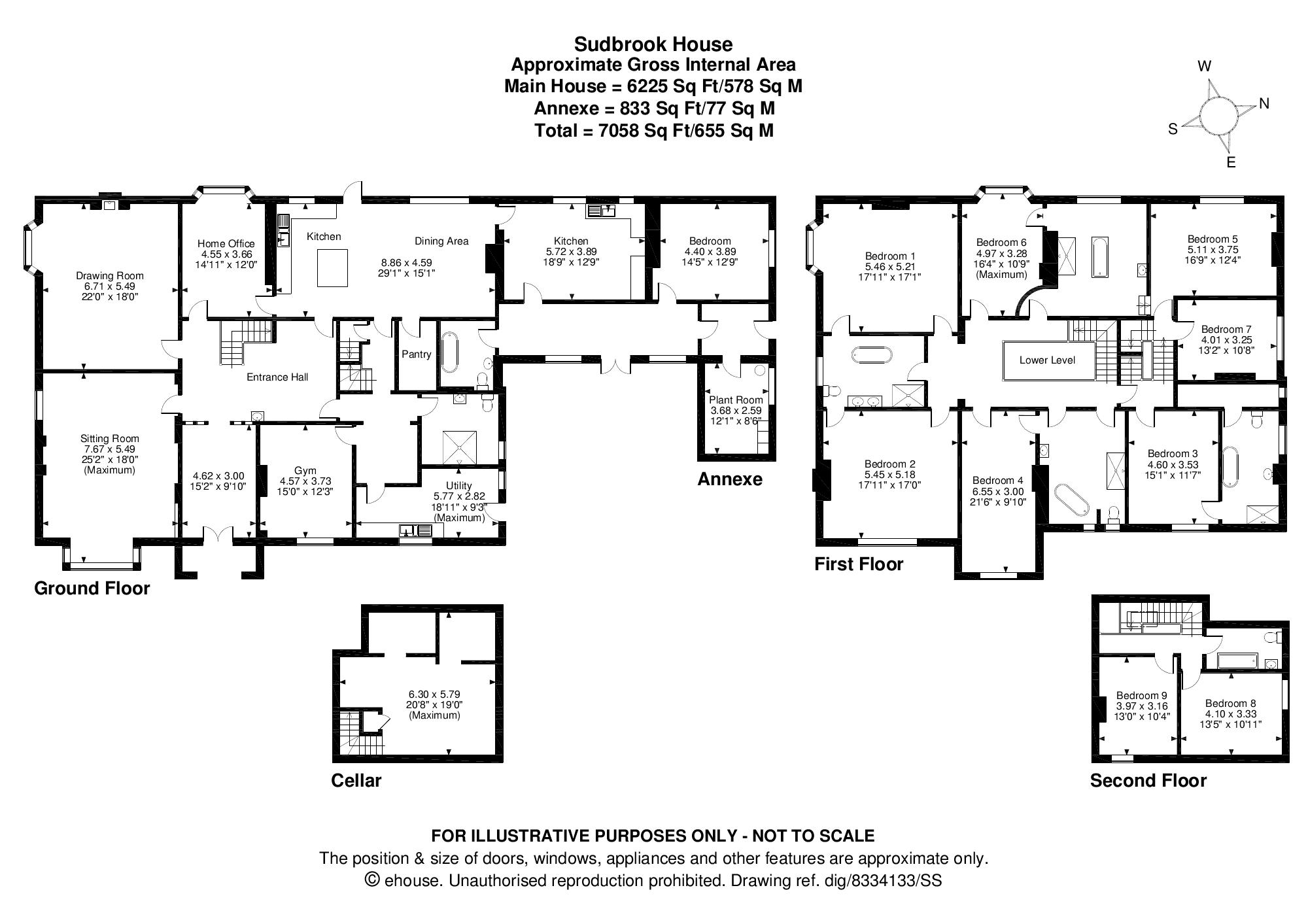 9 Bedroom House For In Grantham
