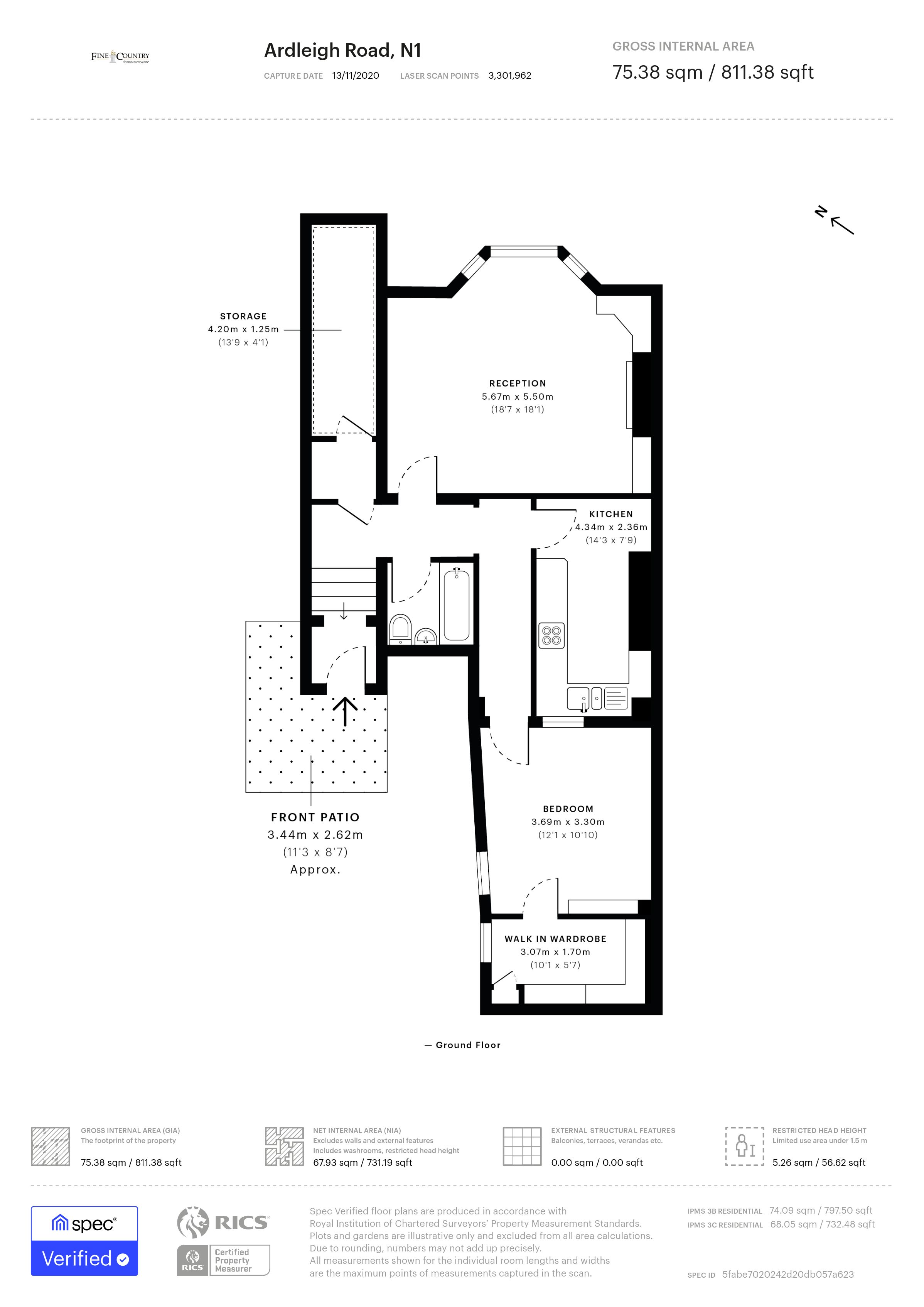 1 bedroom Apartment for rent in London