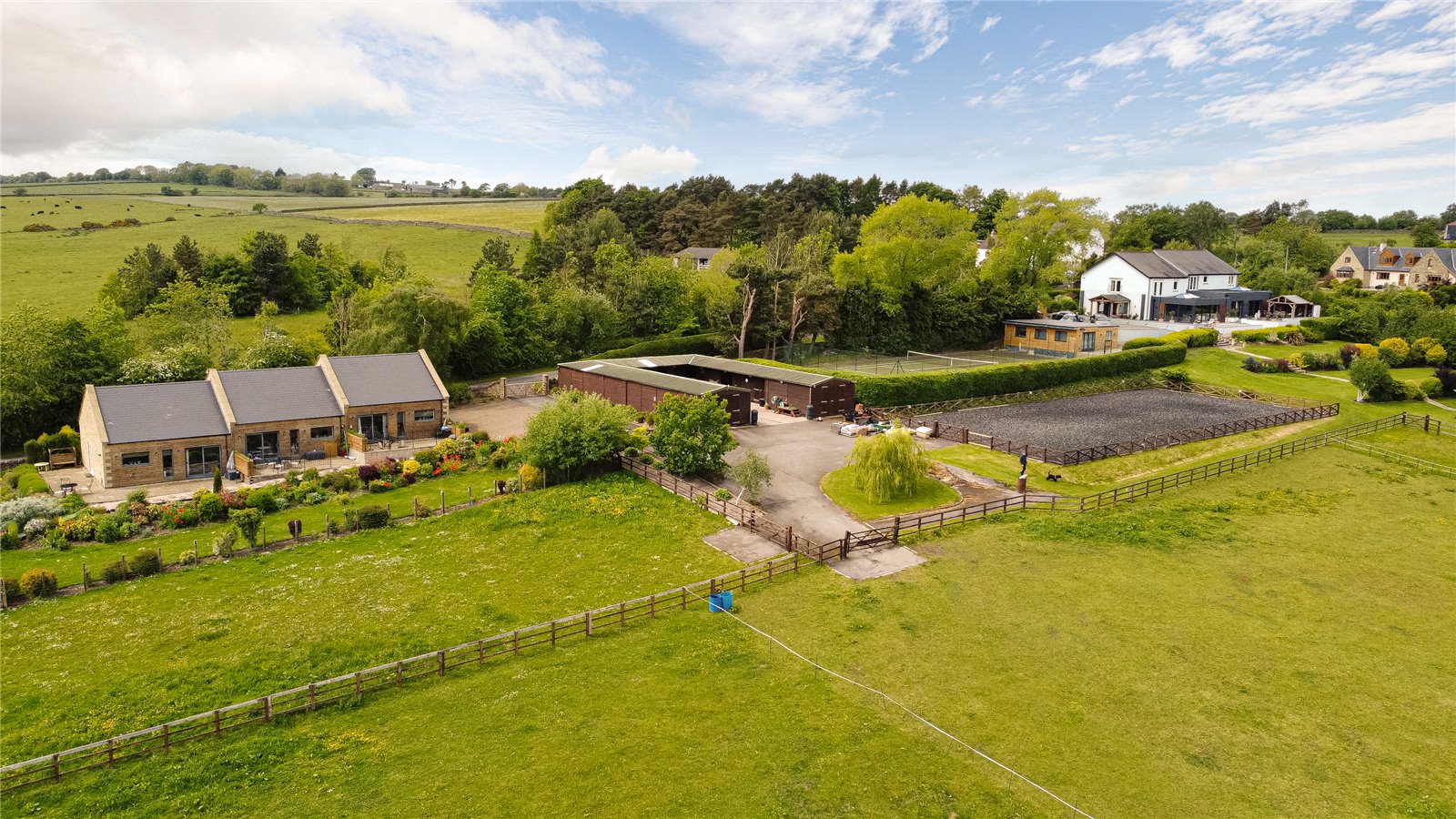 Equestrian for sale with 4 bedrooms, Forest Lodge, Knitsley Fine