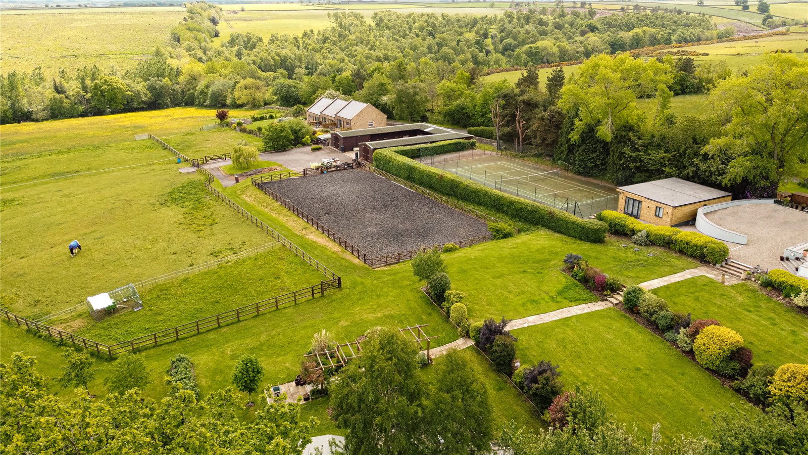 Equestrian for sale with 4 bedrooms, Forest Lodge, Knitsley Fine