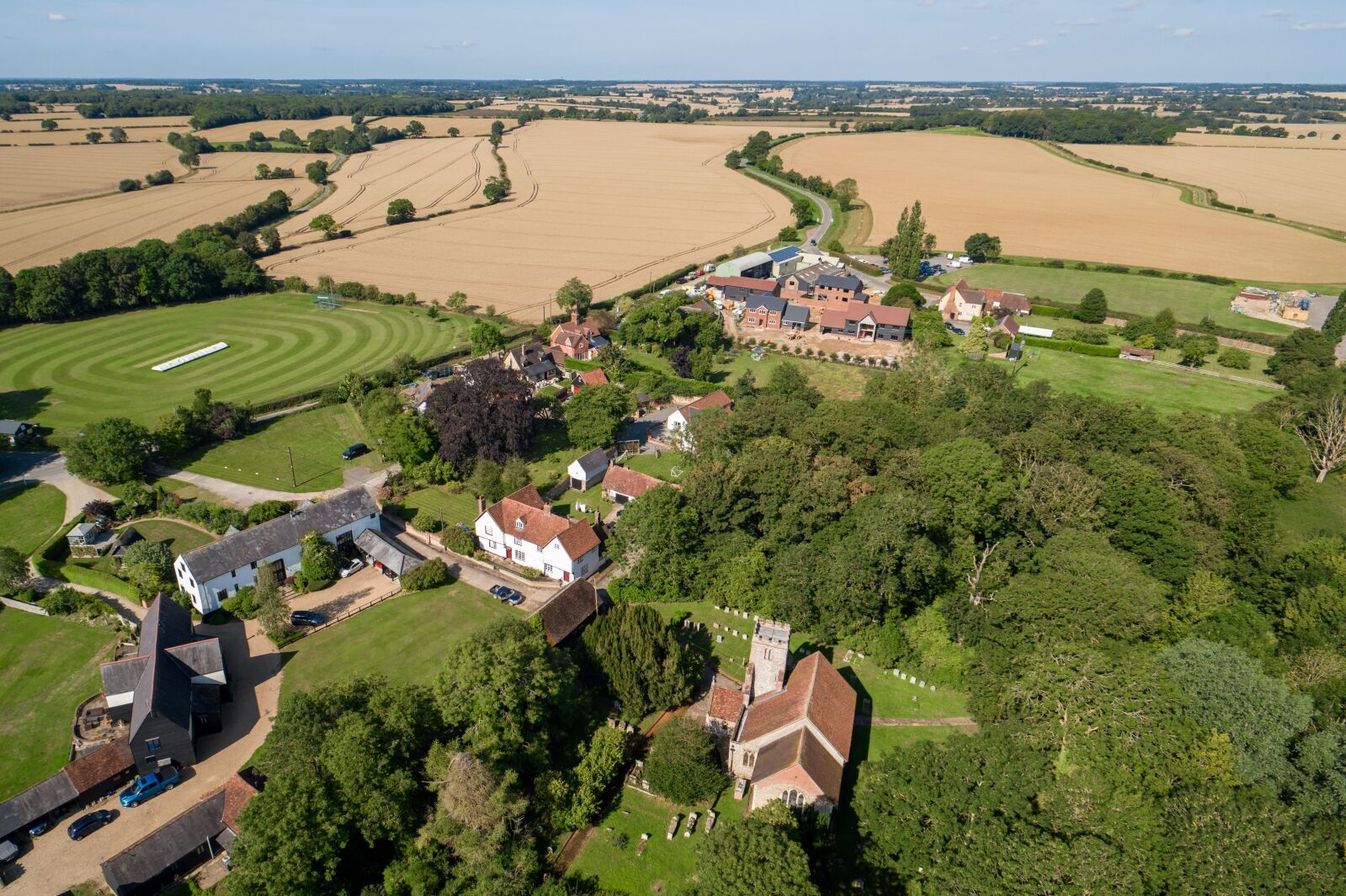 Detached House for sale with 4 bedrooms, Church End, Lindsell Fine