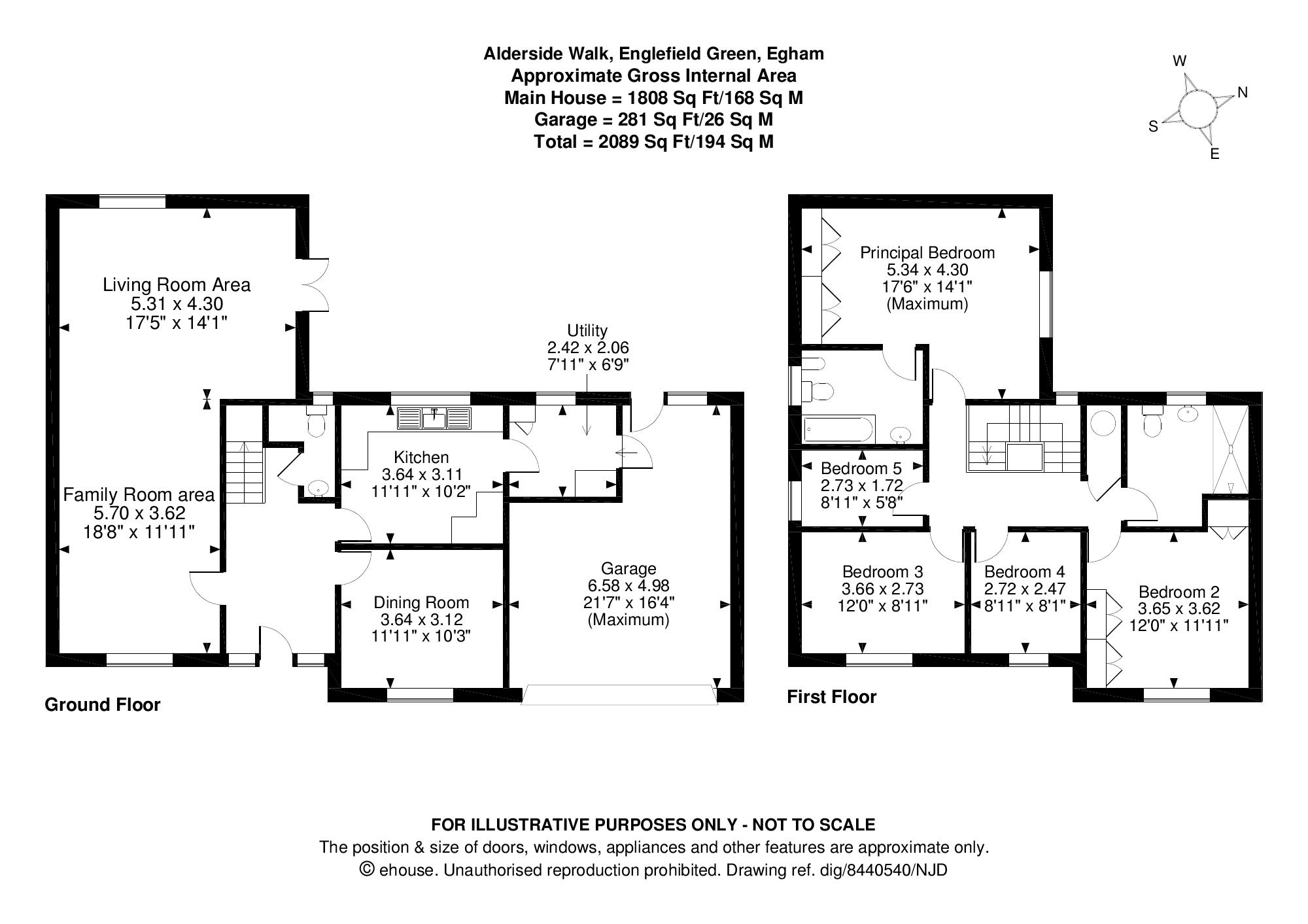 5 bedroom House for sale in Englefield Green