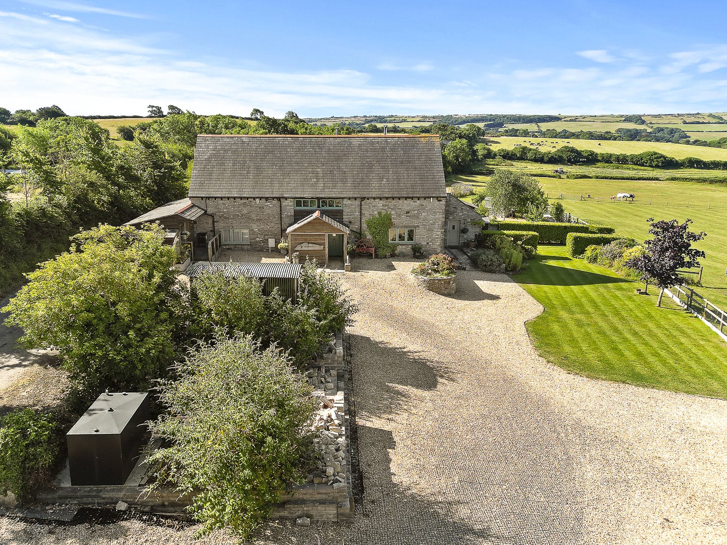 Detached House for sale with 6 bedrooms, Woolgarston, Corfe Castle Fine & Country