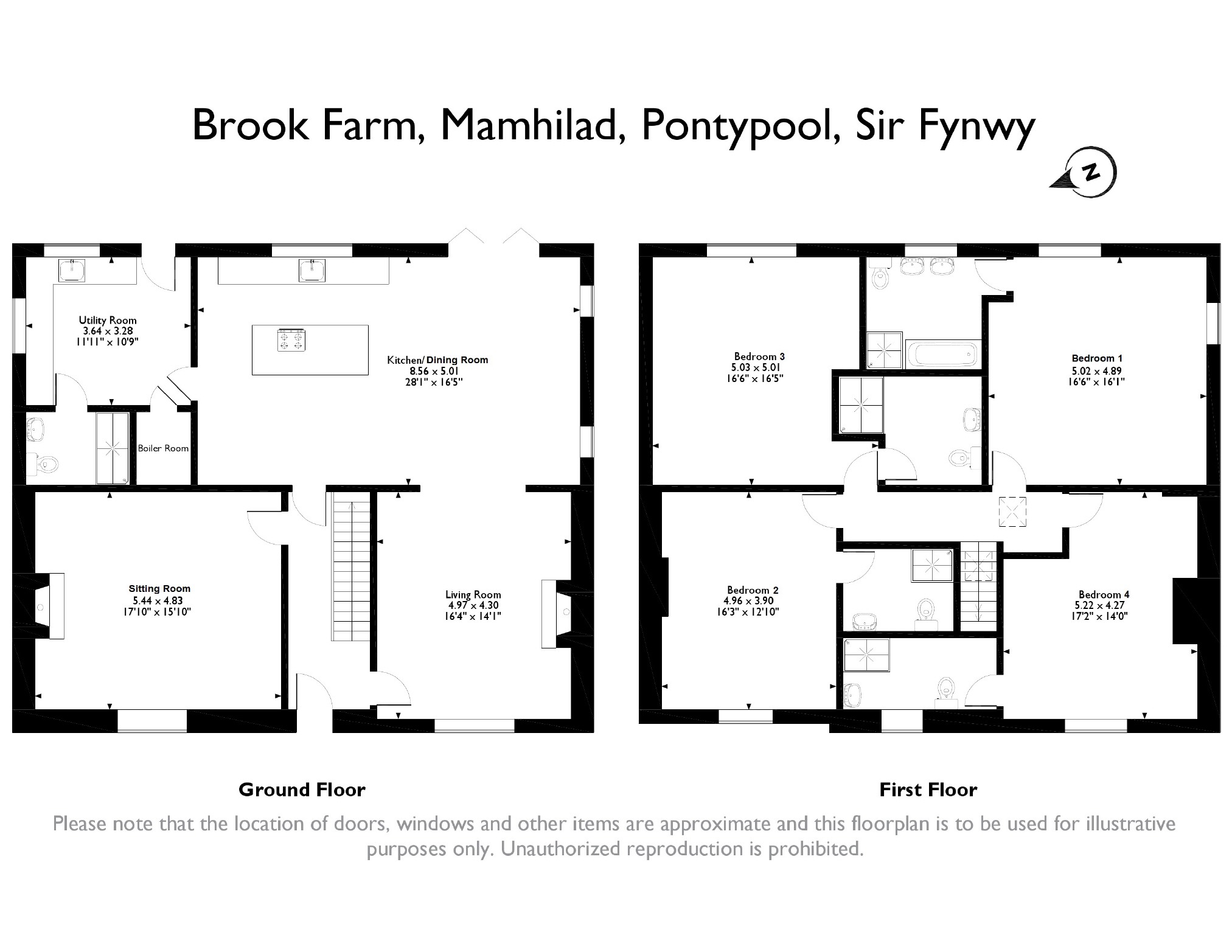 4 bedroom Detached House for sale in Mamhilad, Pontypool