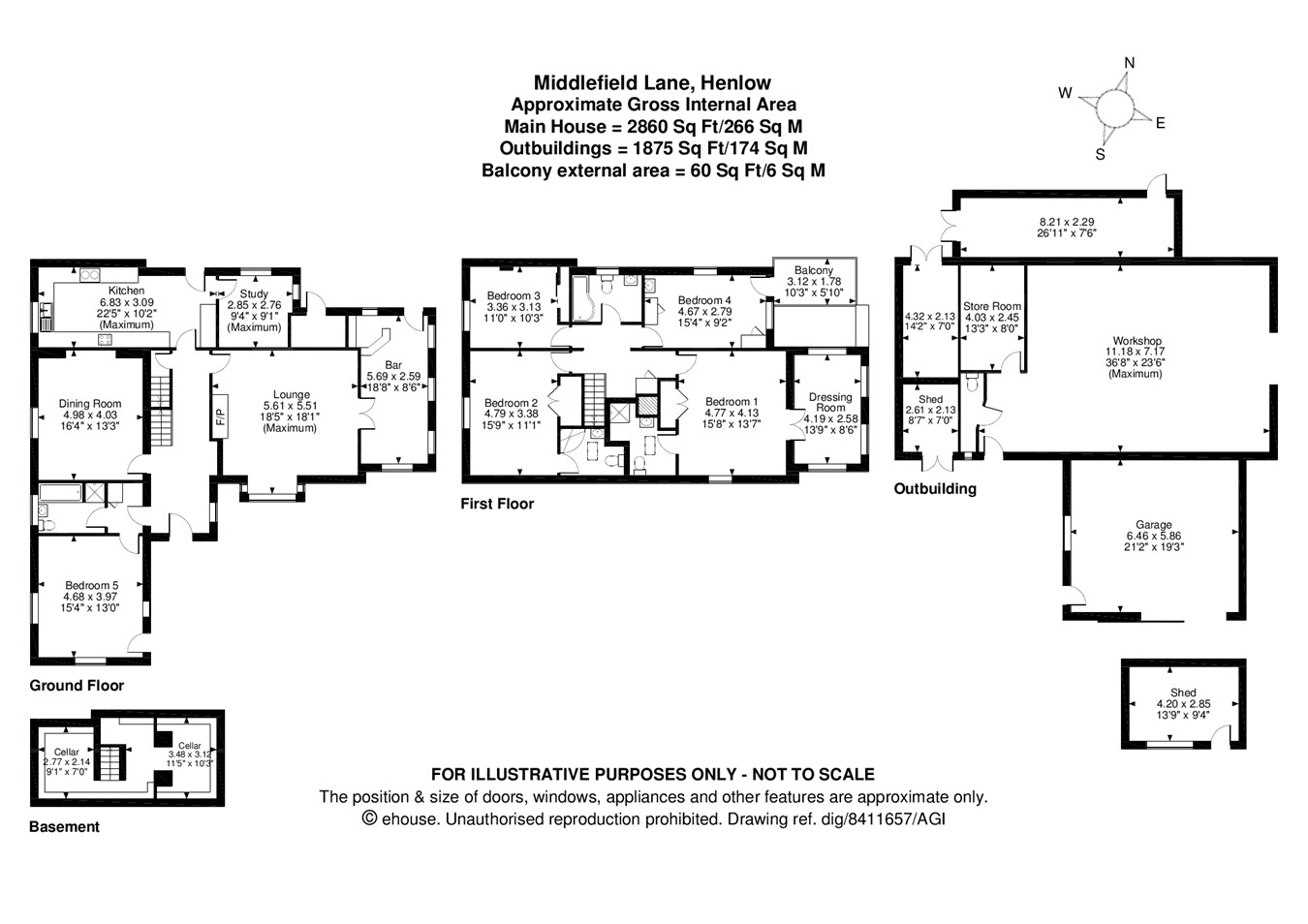 5 bedroom Detached House for sale in Henlow