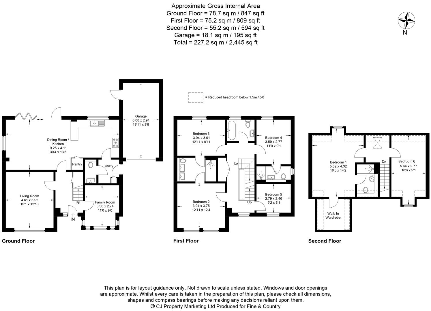 6 bedroom Detached House for sale in Heyford Park