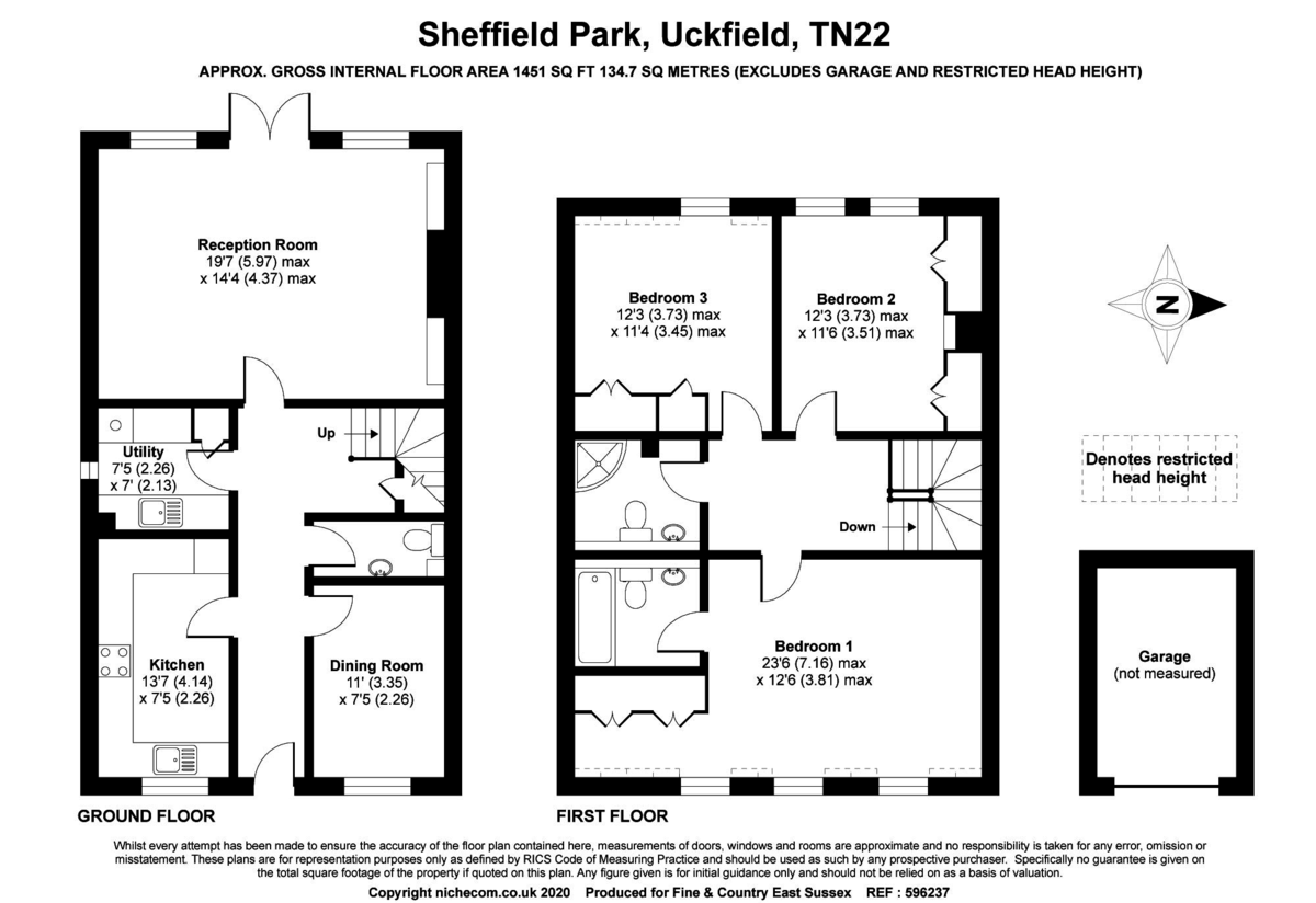 3 bedroom Town House for sale in East Sussex