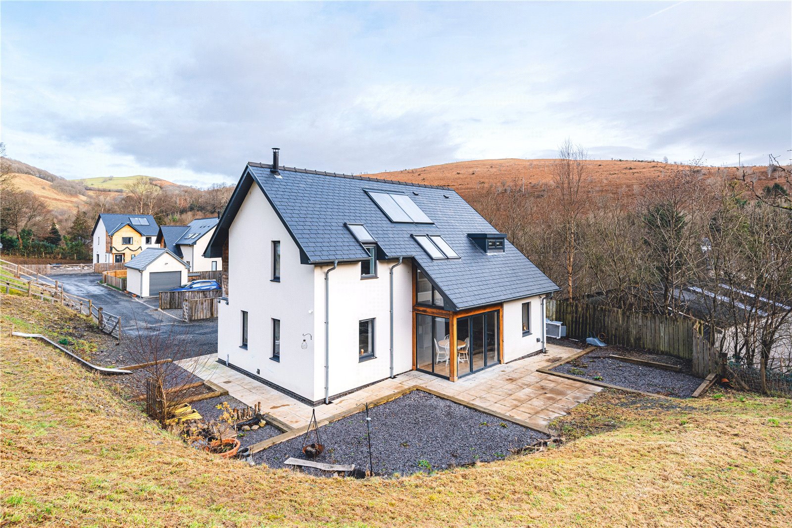 Detached House for sale with 4 bedrooms, 1 Goledd Dyfi, Commins Coch