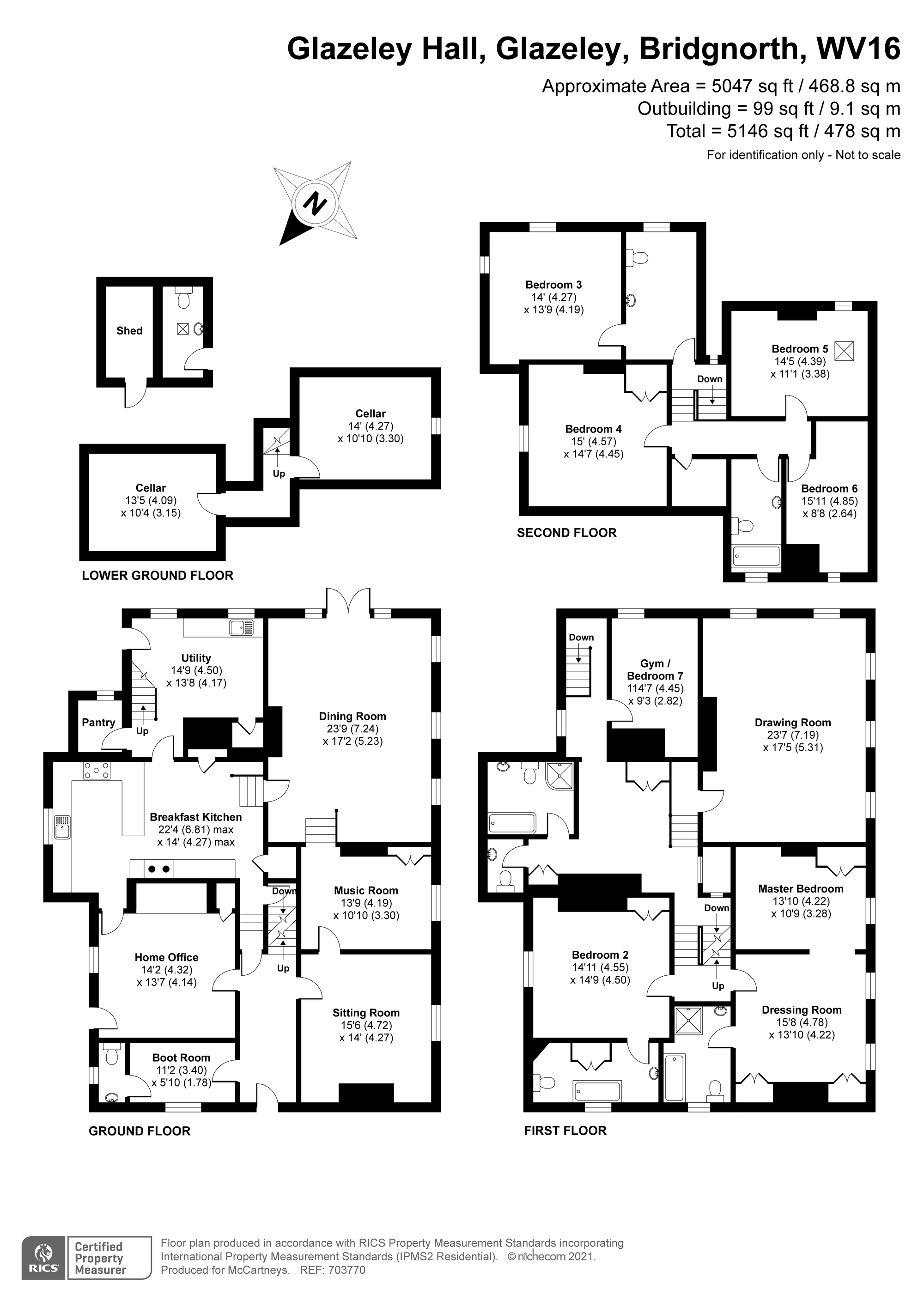 7 bedroom Detached House for sale in Shropshire