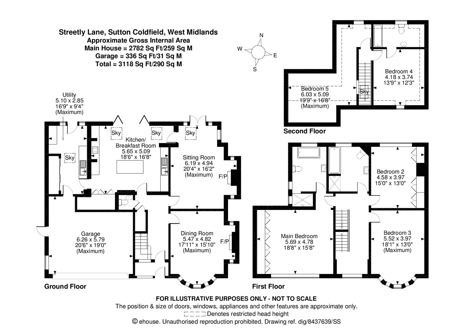 4 bedroom Detached House for sale in Sutton Coldfield