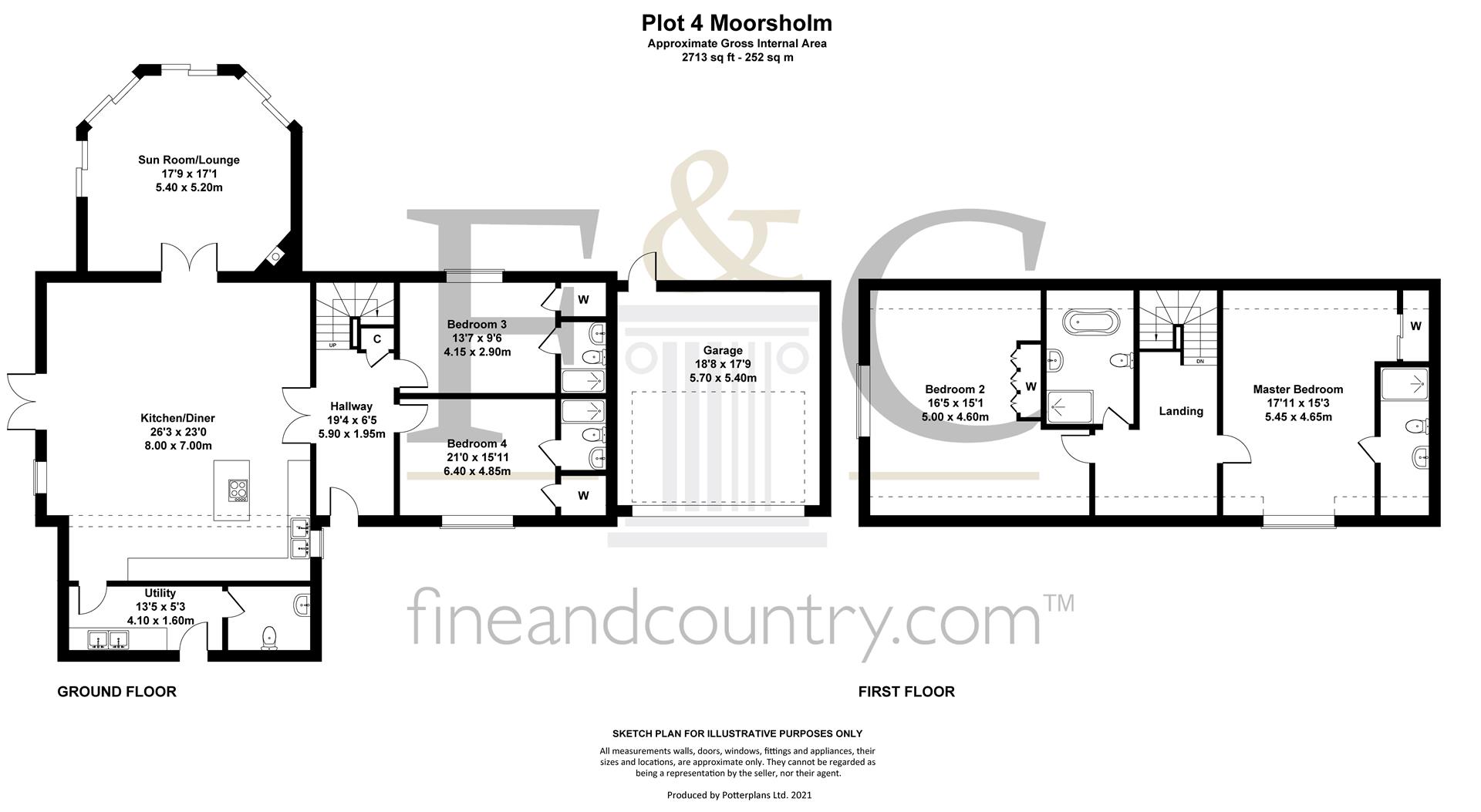 4 bedroom Link Detached House for sale in SaltburnByTheSea
