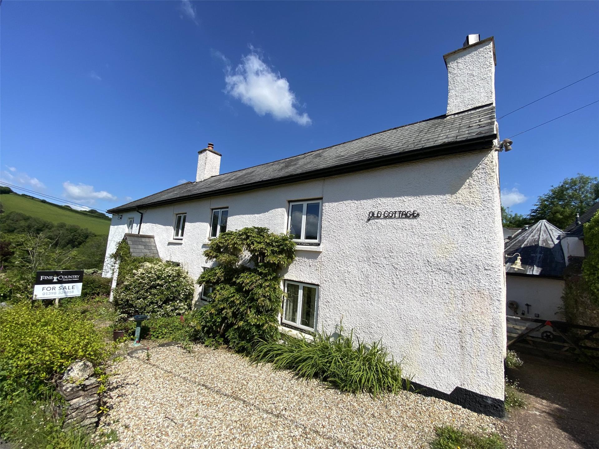 SemiDetached House for sale with 2 bedrooms, Exton, Dulverton Fine