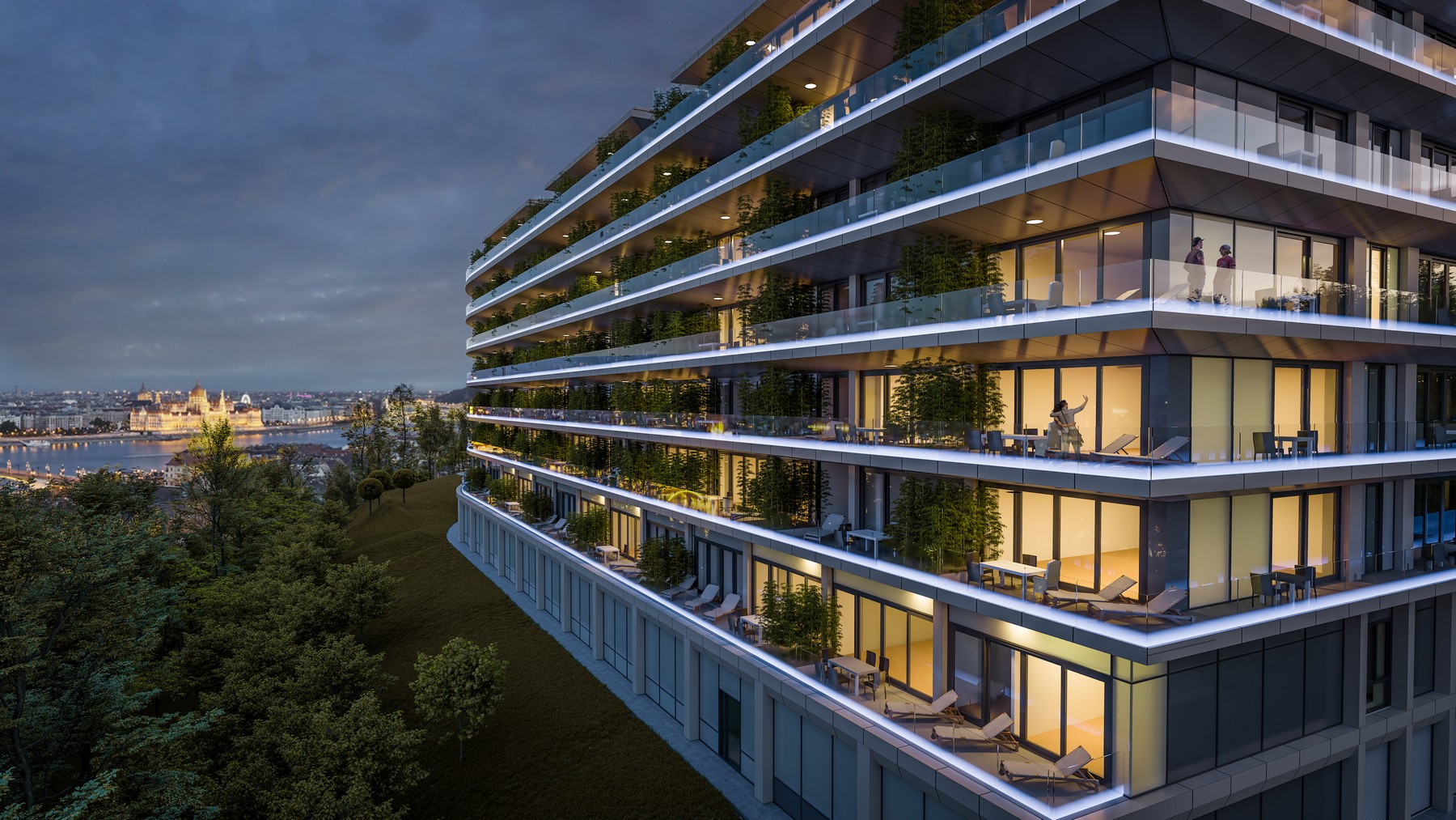 2 bedroom Flat for sale in Budapest