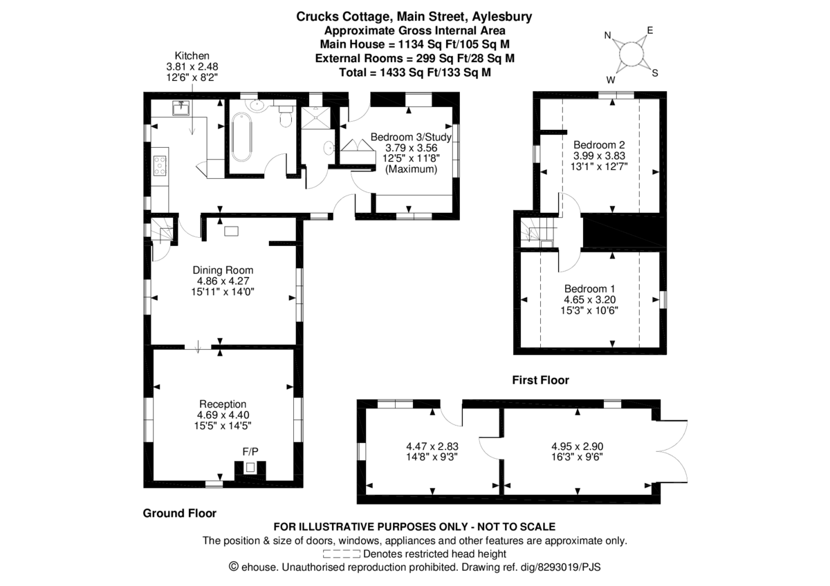 2 bedroom Detached House for sale in Aylesbury