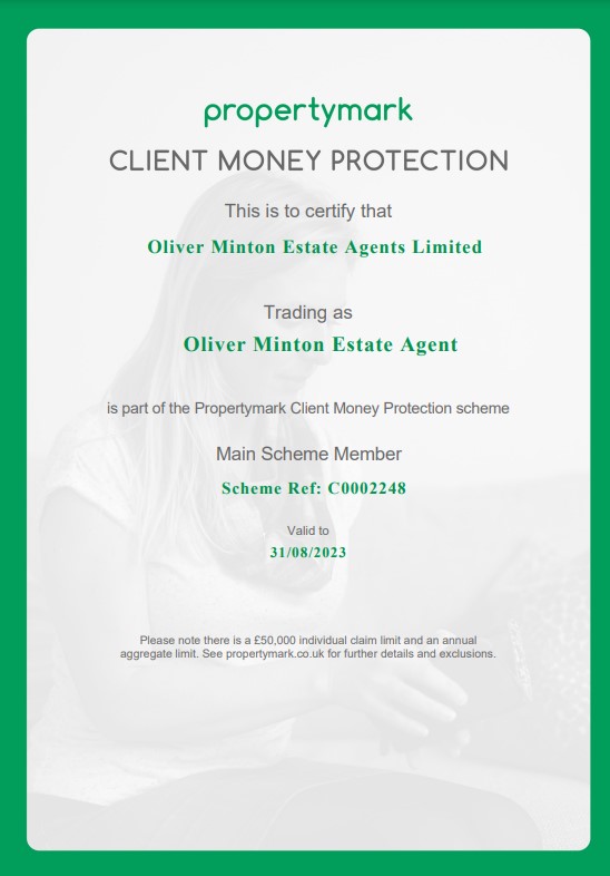 Client Money Protection Scheme Certificate