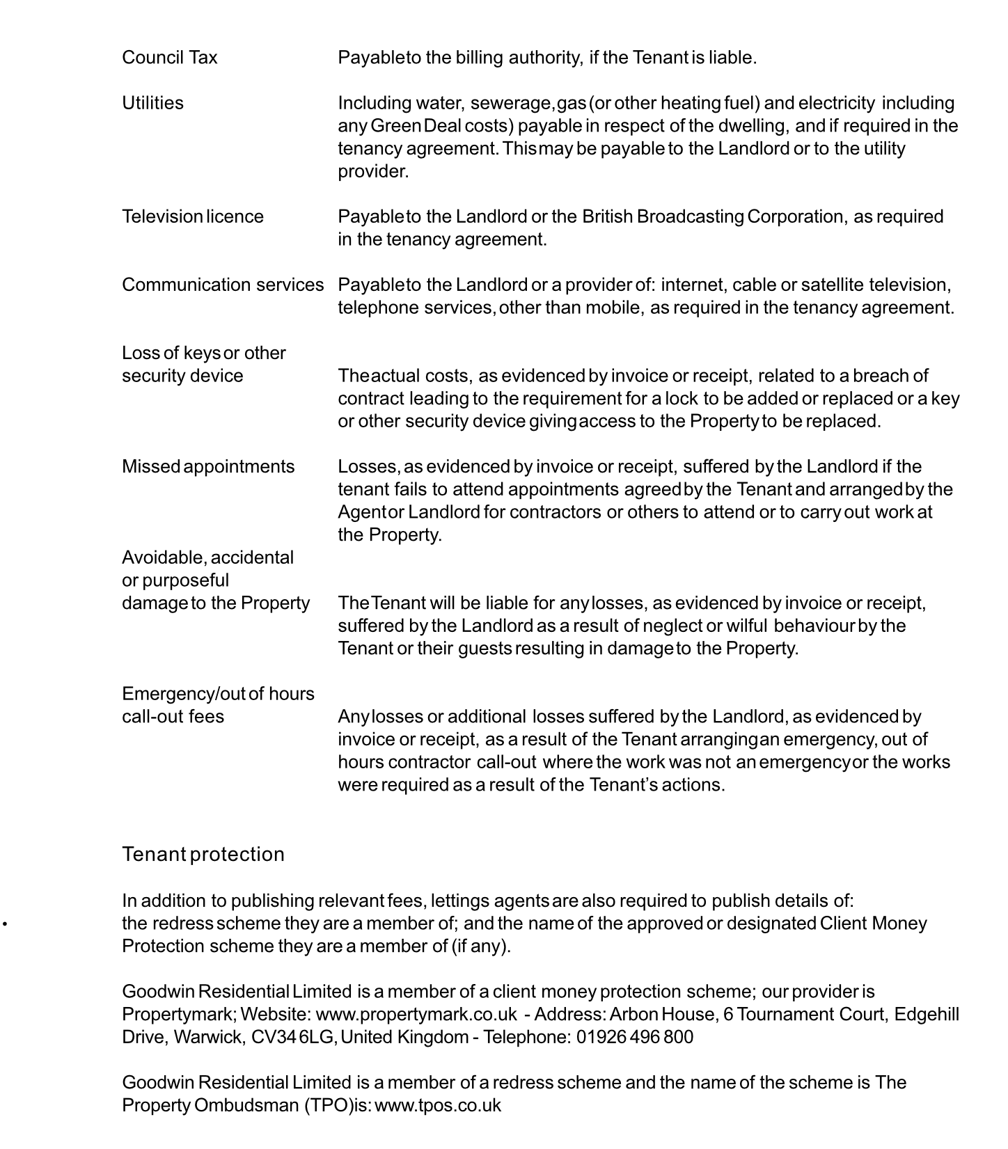 tenant-fee-scale-25-b